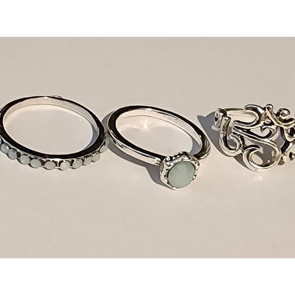 Stackable Rings Set - Minimalist Stacking Rings - Picture 1 of 10